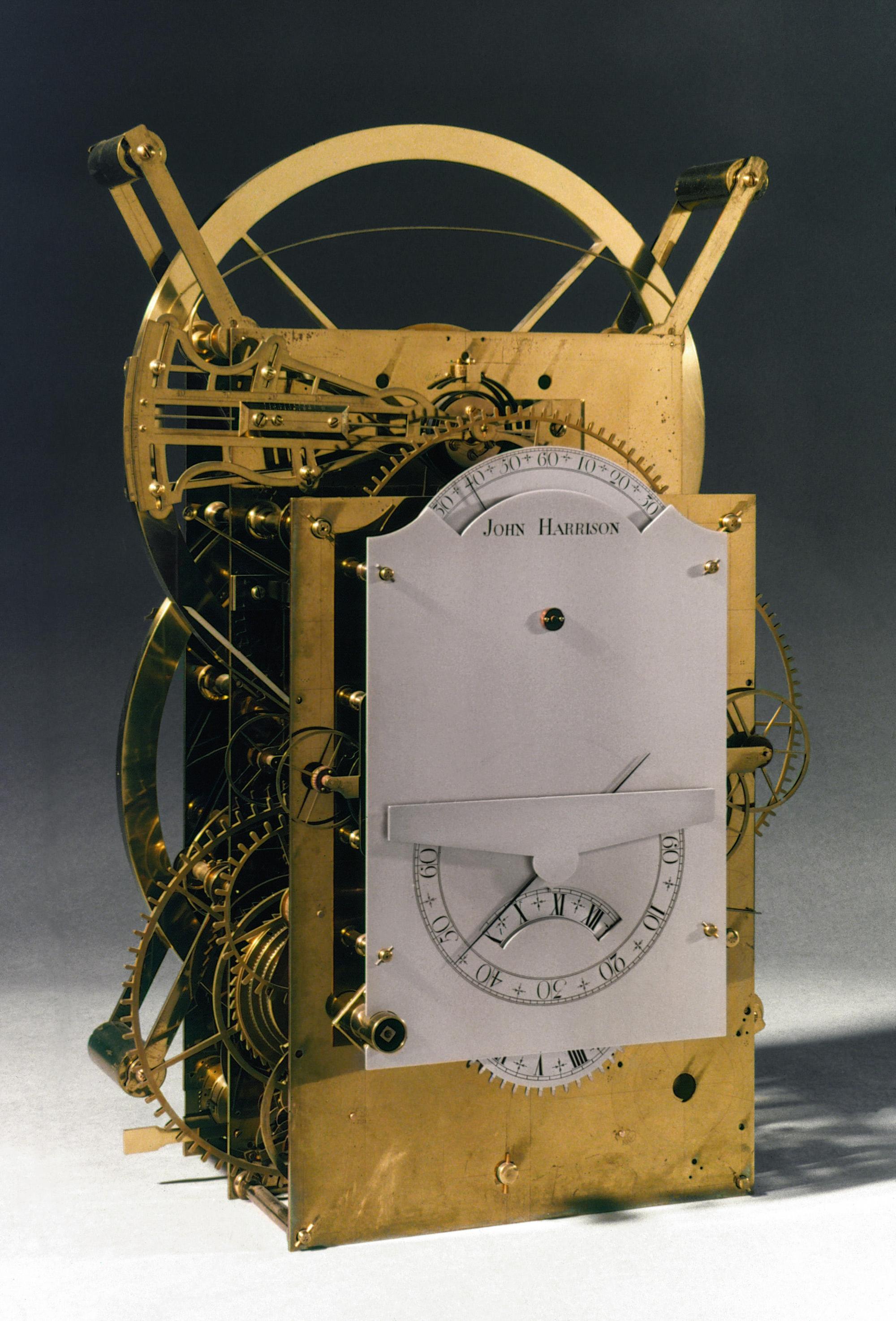Le chronomètre marin n° 3 de John Harrison, en 1757.