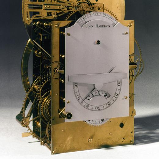 Le chronomètre marin n° 3 de John Harrison, en 1757.