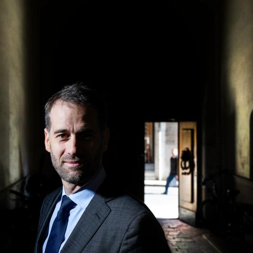 Antonio Hodgers, président du Conseil d'Etat genevois. Genève mars 2019. © Nicolas Righetti / Lundi13