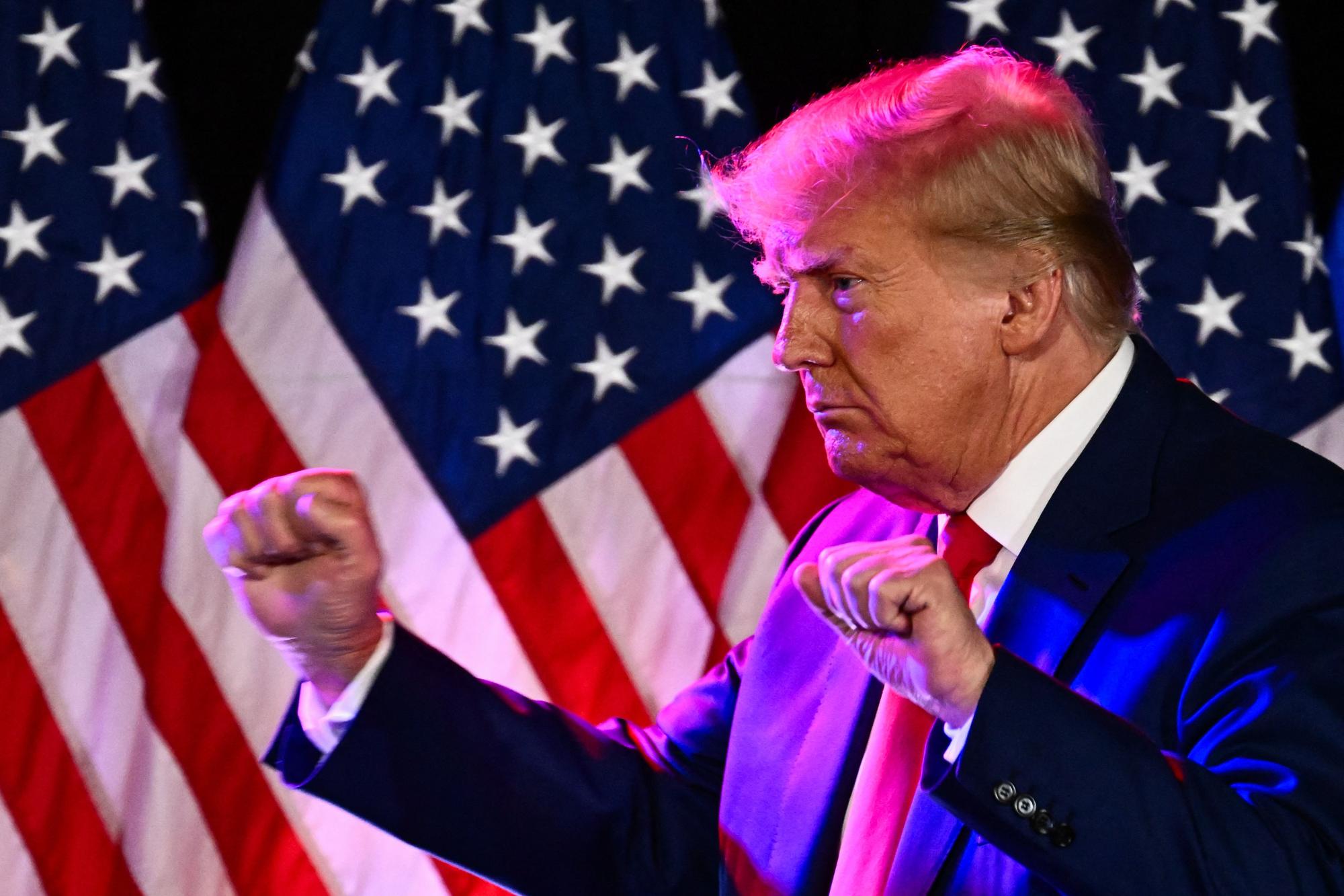 Donald Trump, à Las Vegas, le 8 juillet 2023.