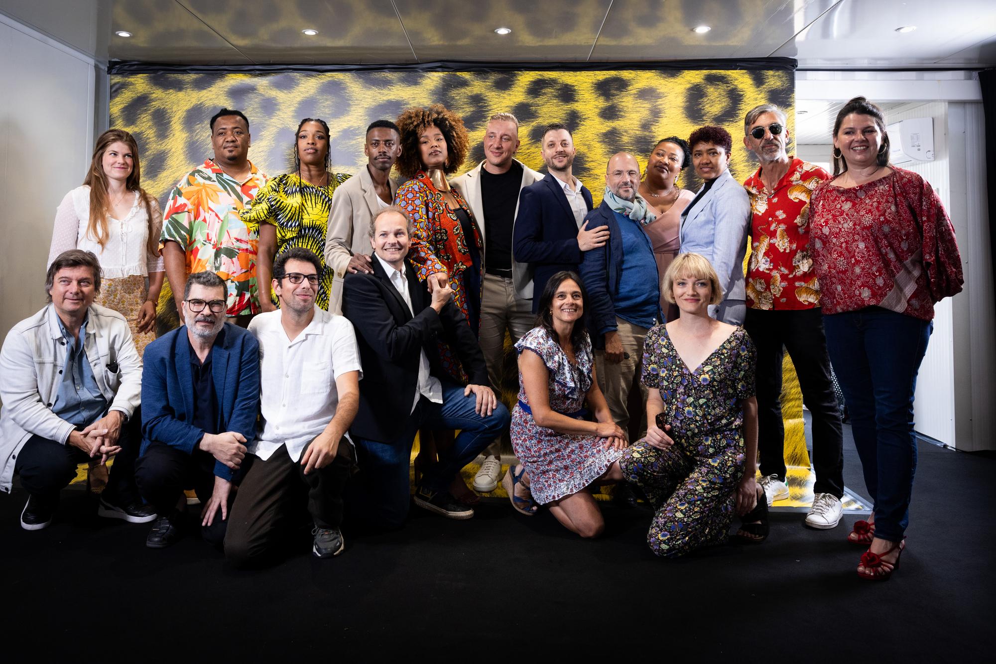 L'équipe du film «Manga D'Terra», de Basil Da Cunha, en compagnie de celle d'Akka Films, qui fête ses 20 ans cette année.