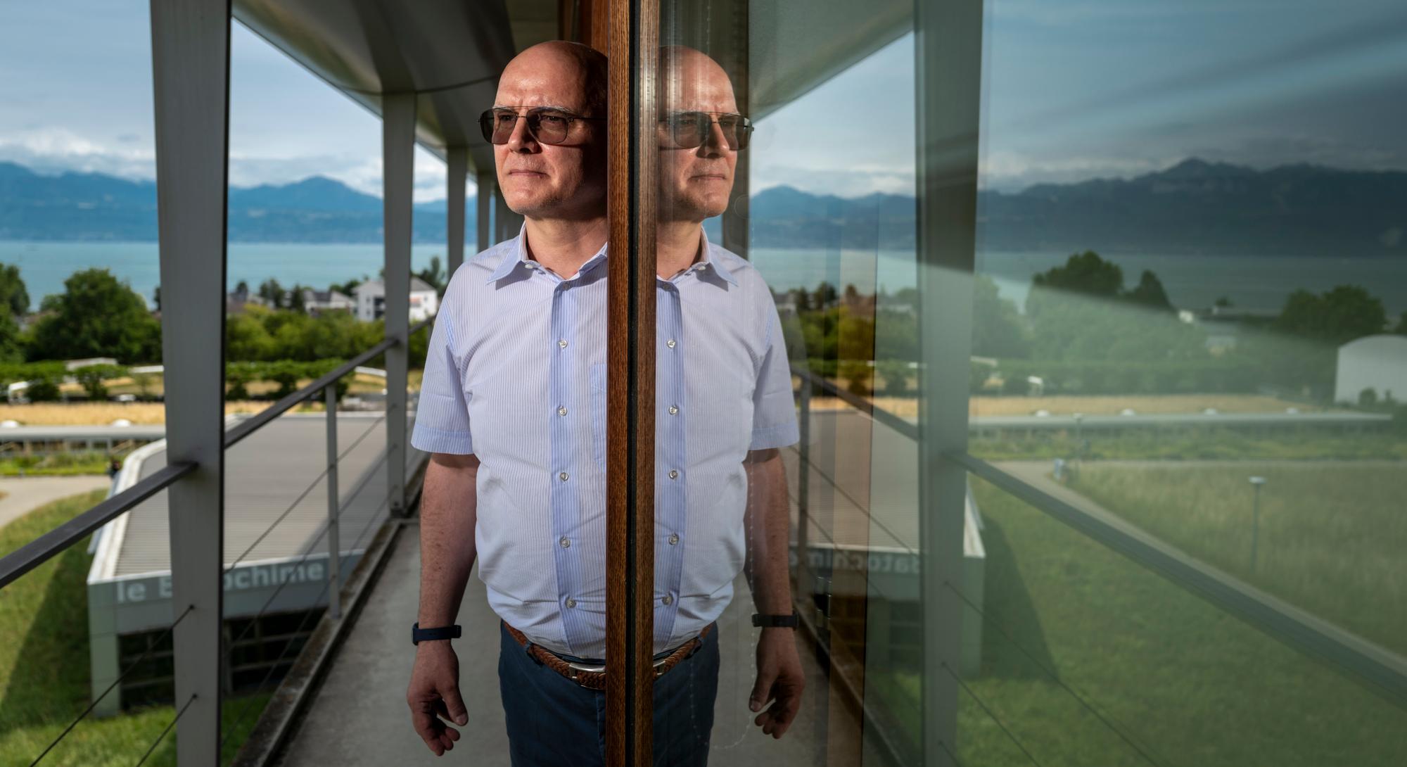 Franco Taroni, professeur de stylométrie. Ecole des sciences criminelles, Université de Lausanne, Suisse, le 27 juin 2023.