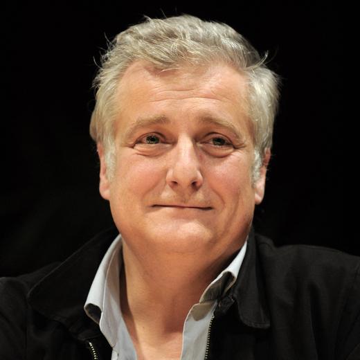 French poet and novelist Olivier Cadiot, who is one of the associate artists of the 2010 Avignon theatre festival, gives a press conference on March 25, 2010 in Avignon, southern France to present the festival. The 64th edition of the yearly event will run from July 7 to 27, 2010. AFP PHOTO GERARD JULIEN (Photo by GERARD JULIEN / AFP)