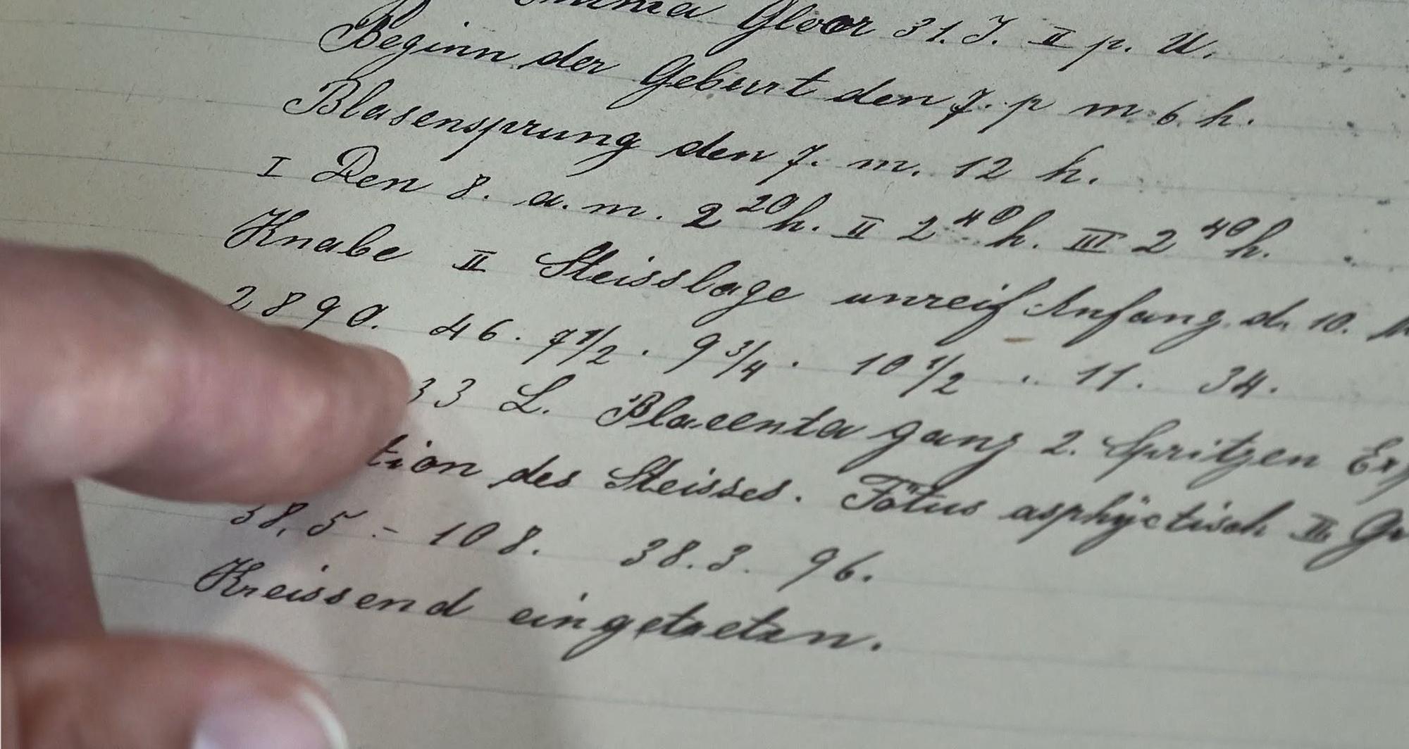 Transcribing archival data from maternity hospital registers in Switzerland