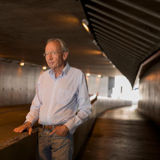 Daniel de Roulet, écrivain. Genève.17.8.2023.