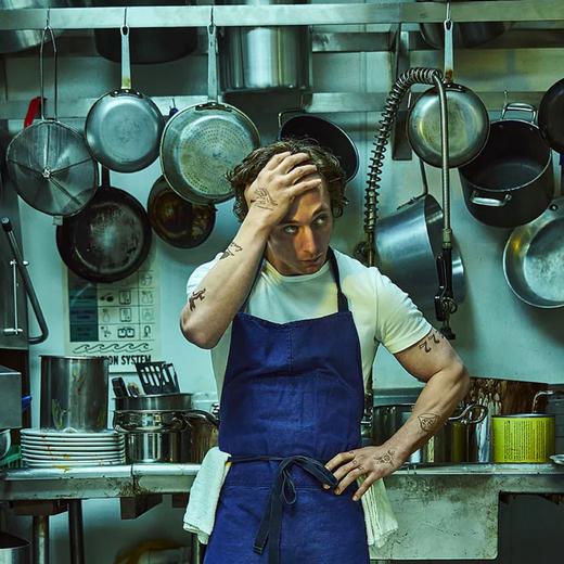 Jeremy Allen White en Carmen Berzatto dans «The Bear».