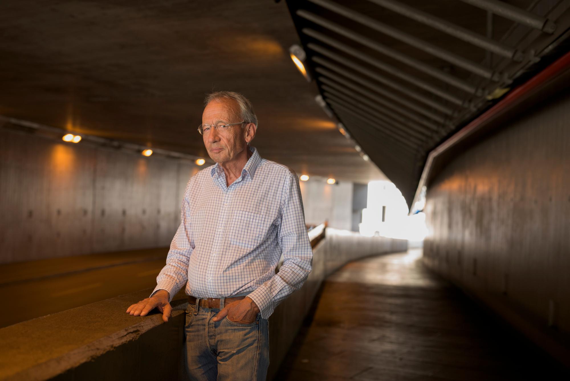 Daniel de Roulet, écrivain. Genève.17.8.2023.