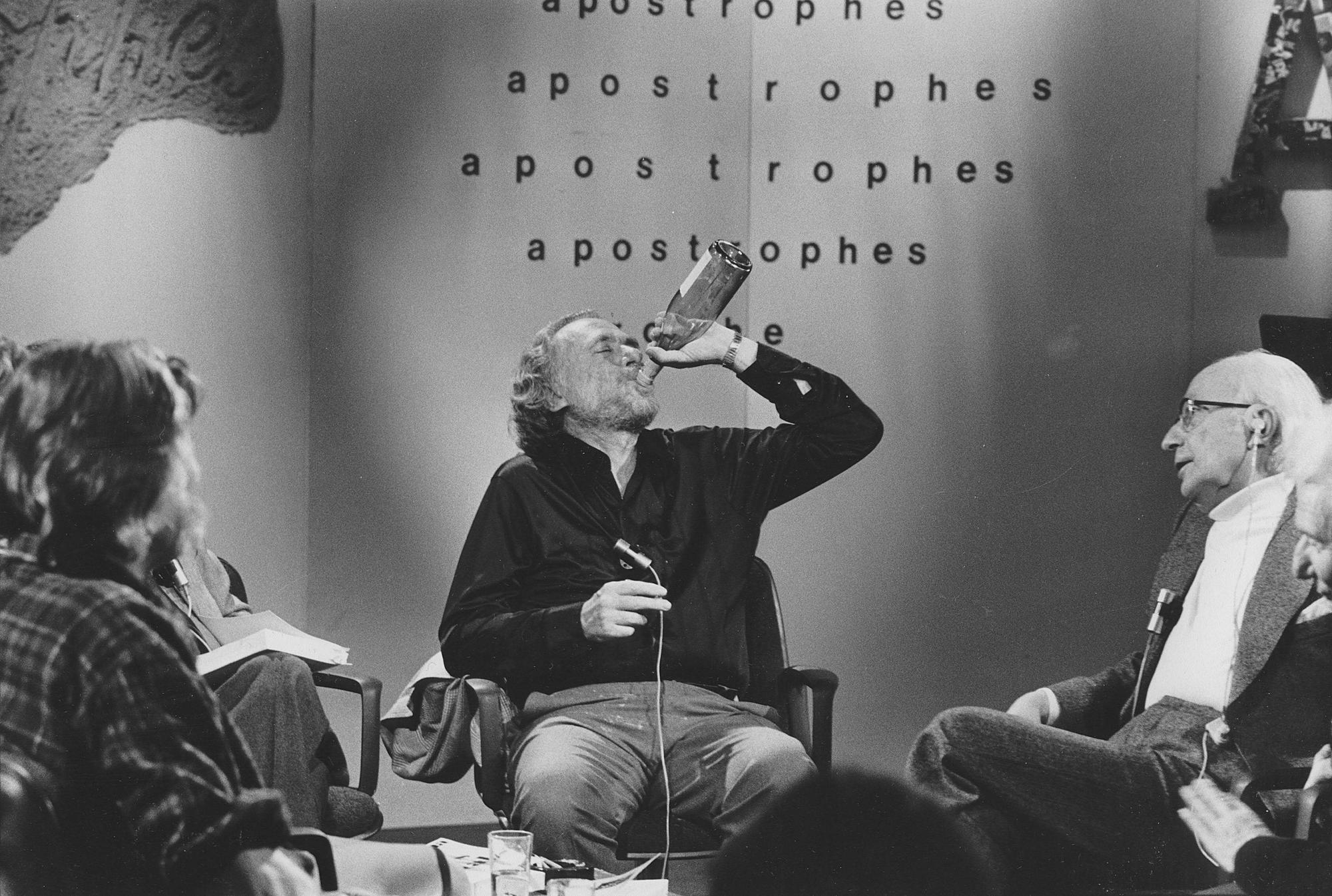 Portrait of Charles Bukowski, le 9 septembre 1978 emission apostrophe AUFNAHMEDATUM GESCHÄTZT PUBLICATIONxINxGERxSUIxAUTxHUNxONLY Copyright: SophiexBassouls/Leemage SB_000090_5010