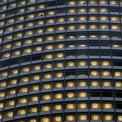 Lights are on at the world headquarters of Goldman Sachs in New York on Tuesday, Jan. 24, 2023. The storied investment bank has recently signaled a partial retreat from its efforts to build up a consumer banking business. (AP Photo/Peter Morgan)