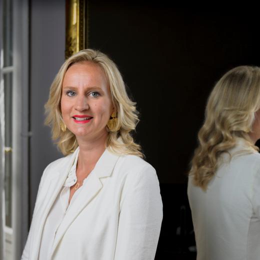 Delphine Bachmann, conseillière d'Etat à Genève. 8.8.2023.