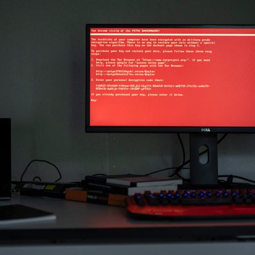 [Symbolic Image / Staged Image] A computer screen showing a request to update a Social-Engineer Toolkit (SET), photographed on July 7, 2019. SET is an open-source Python-driven tool aimed at penetration testing around Social-Engineering. (KEYSTONE/Christian Beutler)