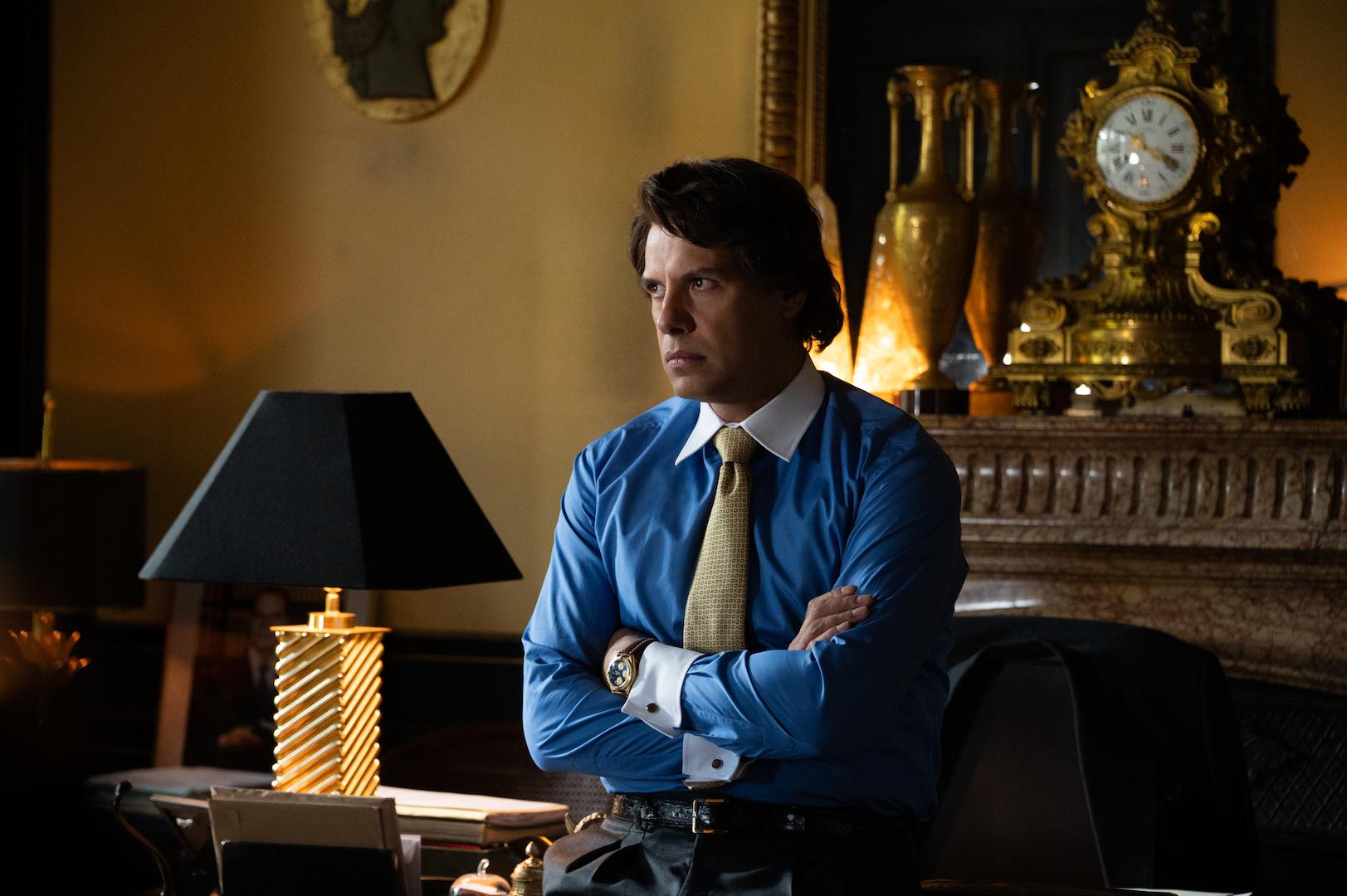 Laurent Lafitte en Bernard Tapie.