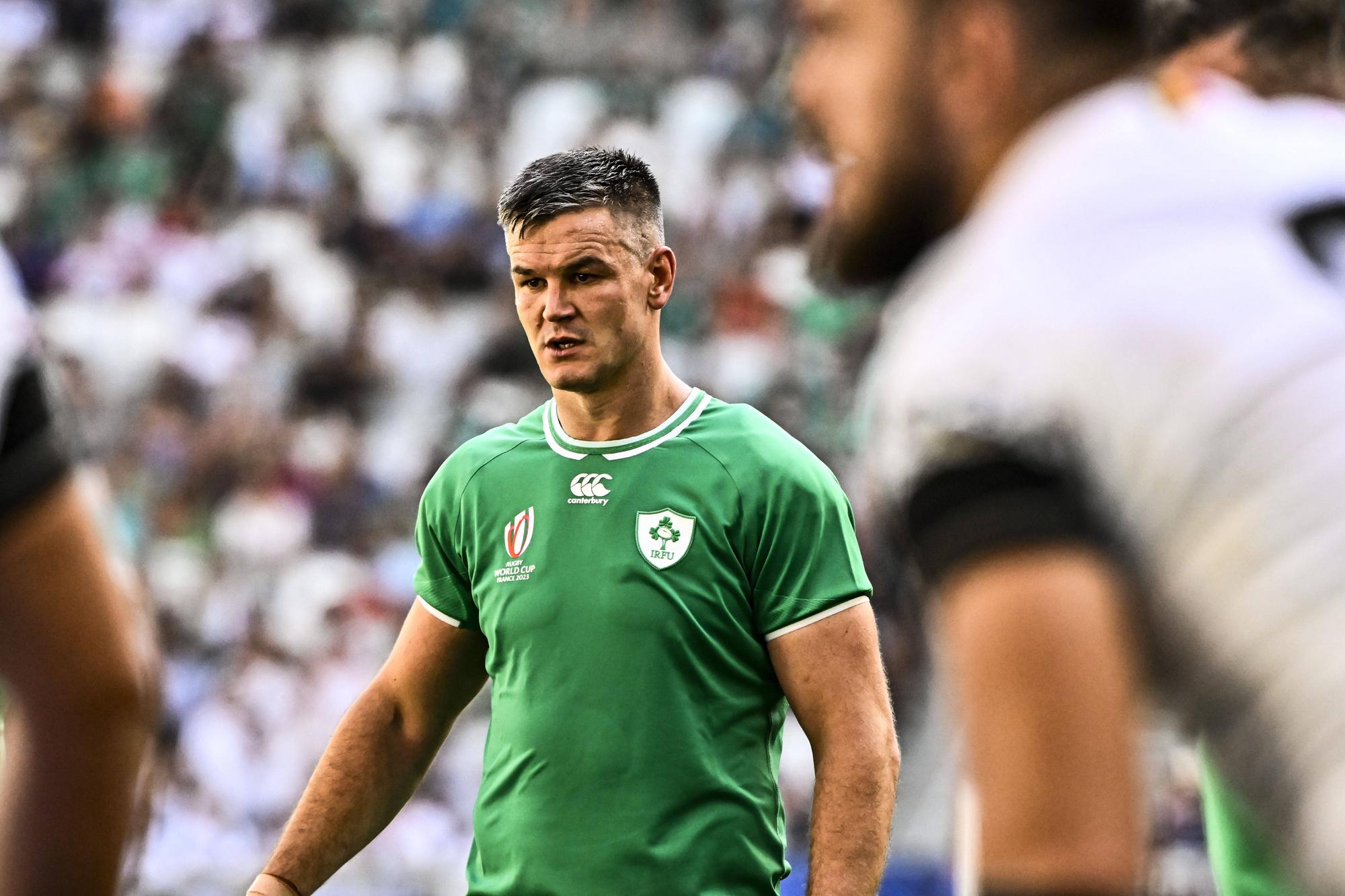 Jonathan Sexton le 9 septembre 2023 à Bordeaux lors du match Irlande-Roumanie.