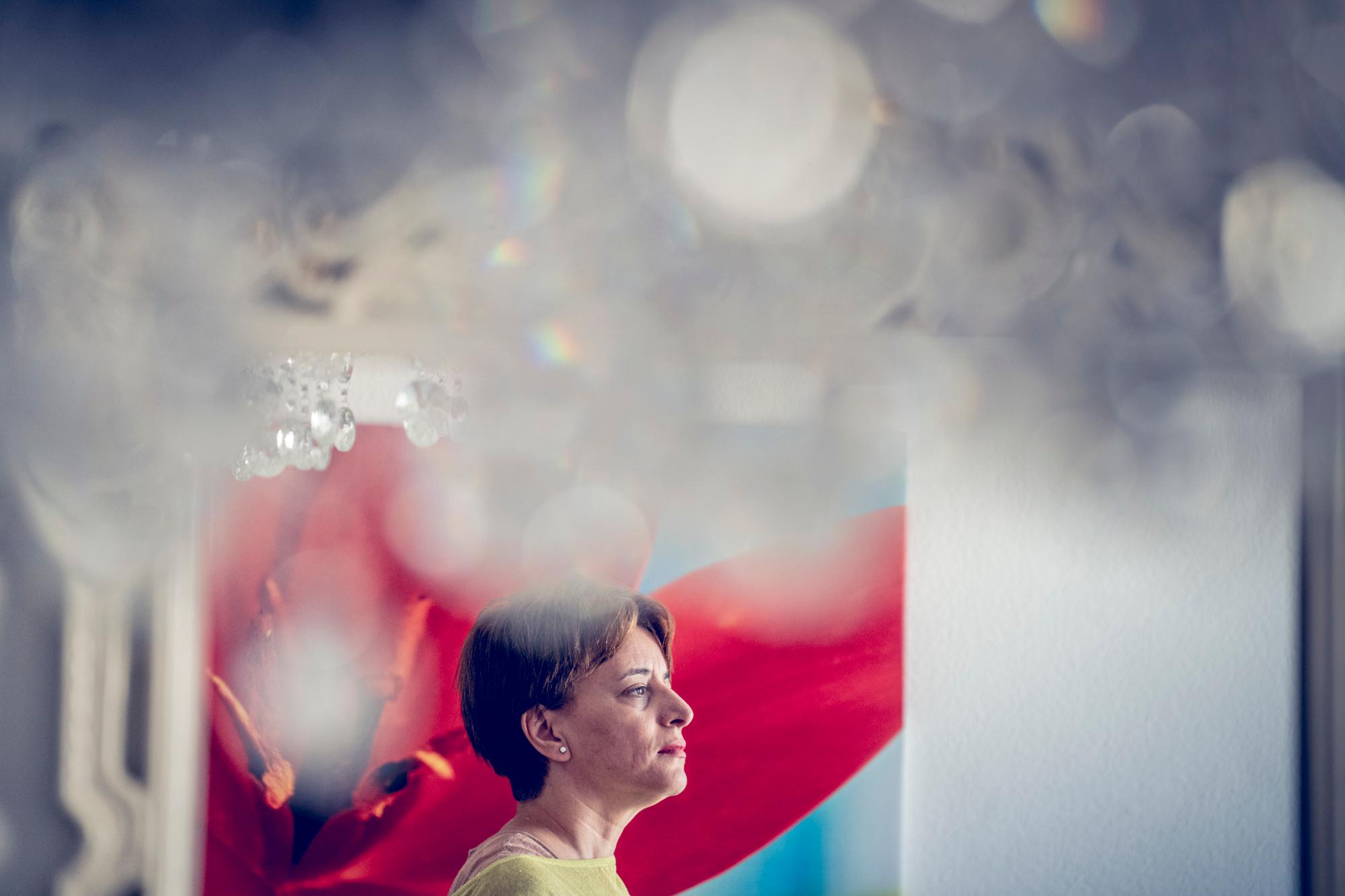 Yamina Saheb, Docteure en ingénierie énergétique et économiste, photographiée à Genève, le 04.09.2023 © David Wagnières