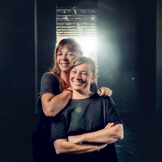 Barbara Giongo et Nataly Sugnaux Hernandez, co-directrices du Théâtre du Grütli, le 15.09.2023 © David Wagnières