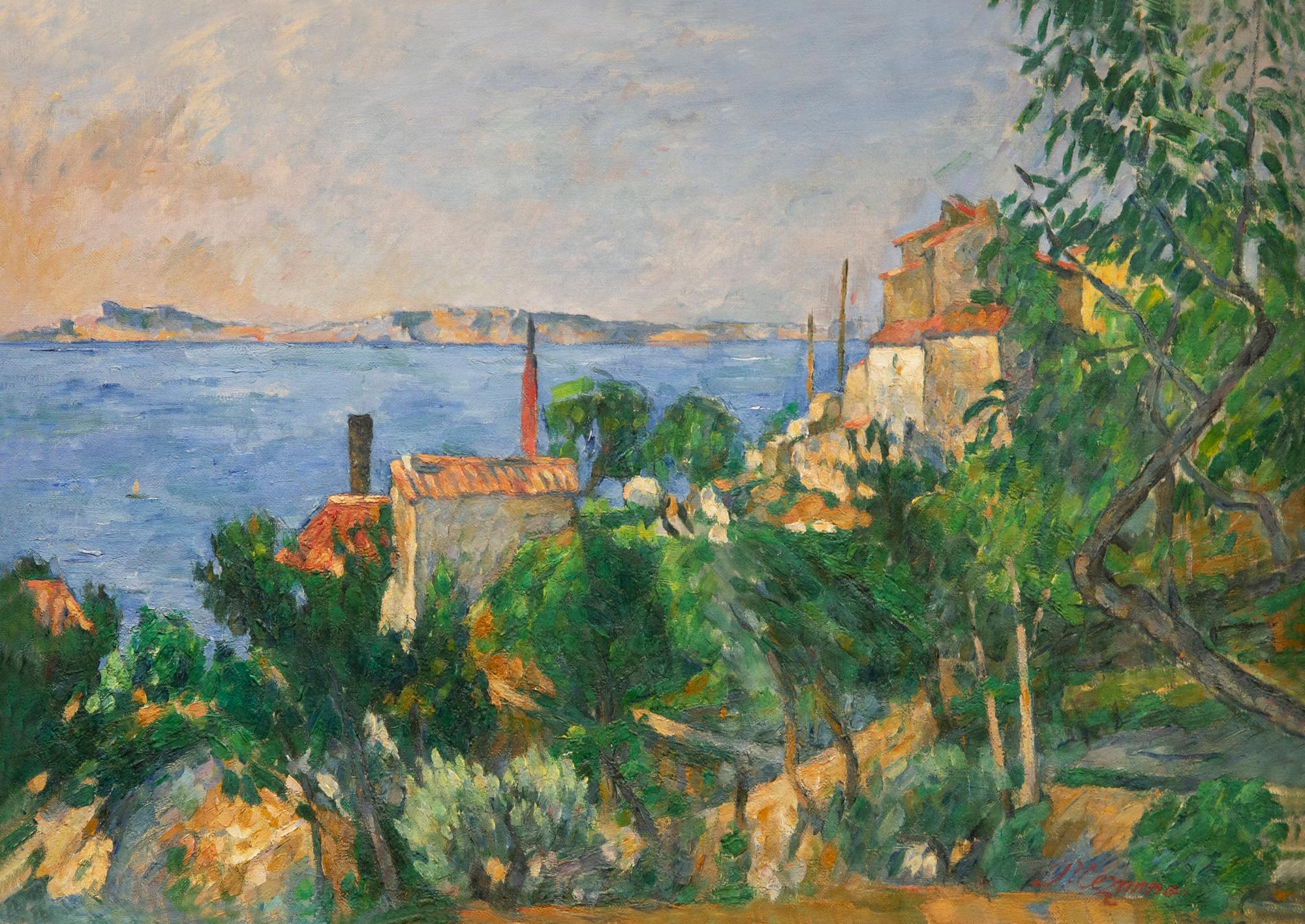 The Sea at L Estaque, Paul Cezanne, 1876, The Sea at L Estaque, Paul Cezanne, 1876,, Credit:Peter Barritt / Avalon PUBLICATIONxNOTxINxUKxFRAxUSA Copyright: xPeterxBarrittx/xAvalonx 0804769455