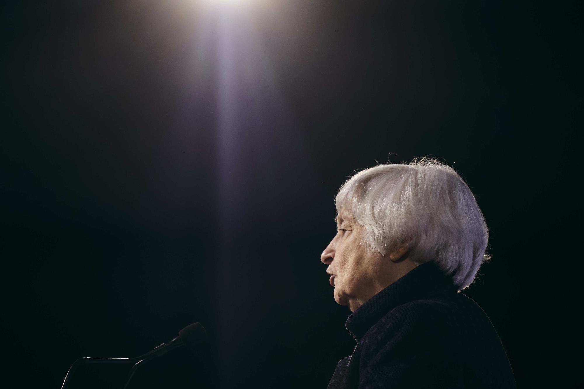 Janet Yellen, secrétaire au Trésor, en septembre à New York.