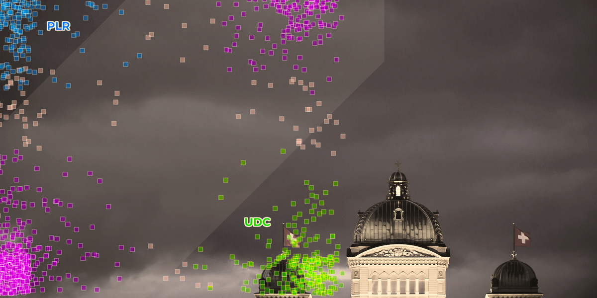 Photo: Anthony Anex pour Keystone, photomontage: Le Temps