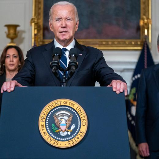 Le président américain Joe Biden, le 10 octobre, à la Maison Blanche.