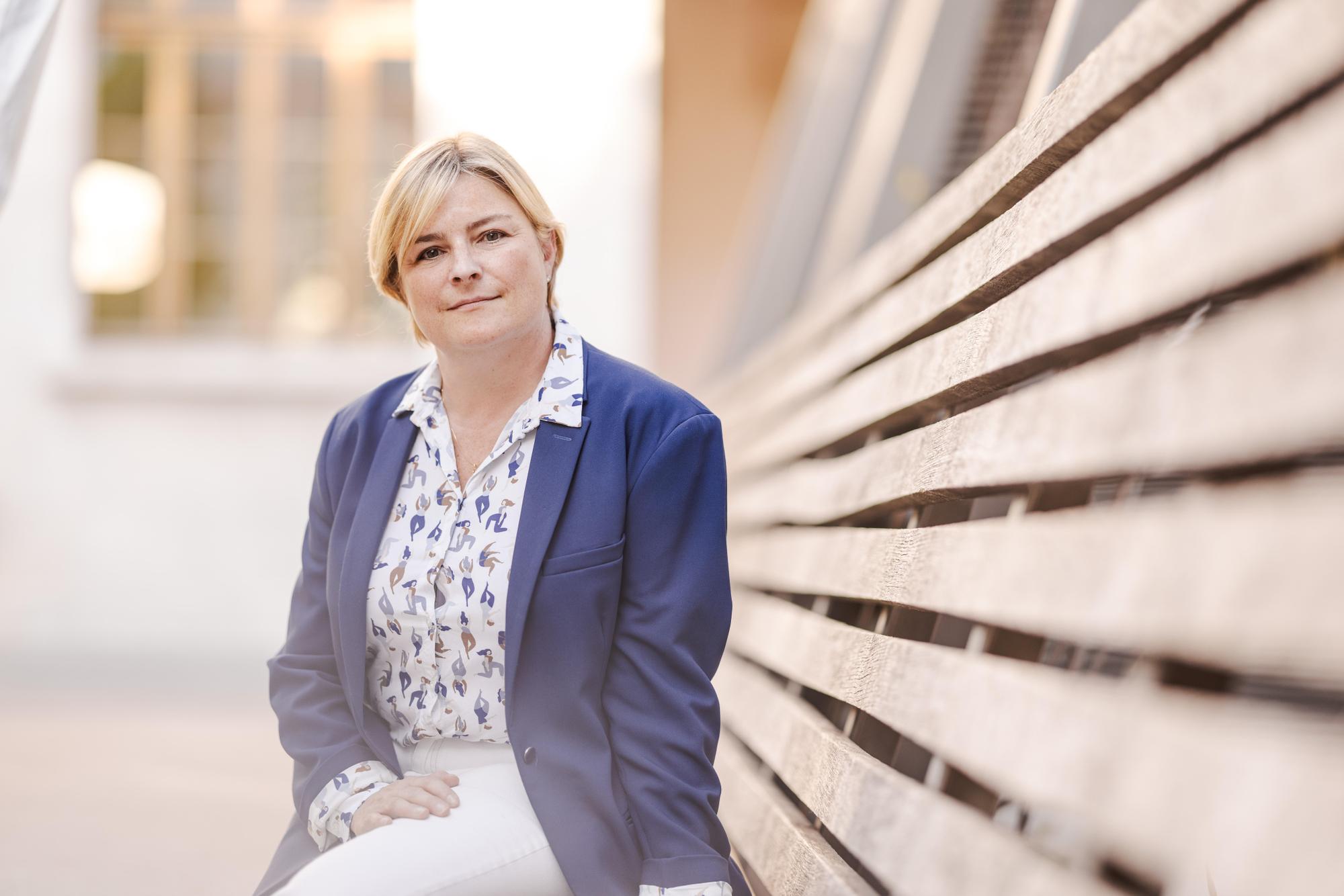Genève, 11 septembre 2023. Géraldine Pflieger, Directrice de l'Institut des Sciences de l'Environnement. © Niels Ackermann / Lundi13