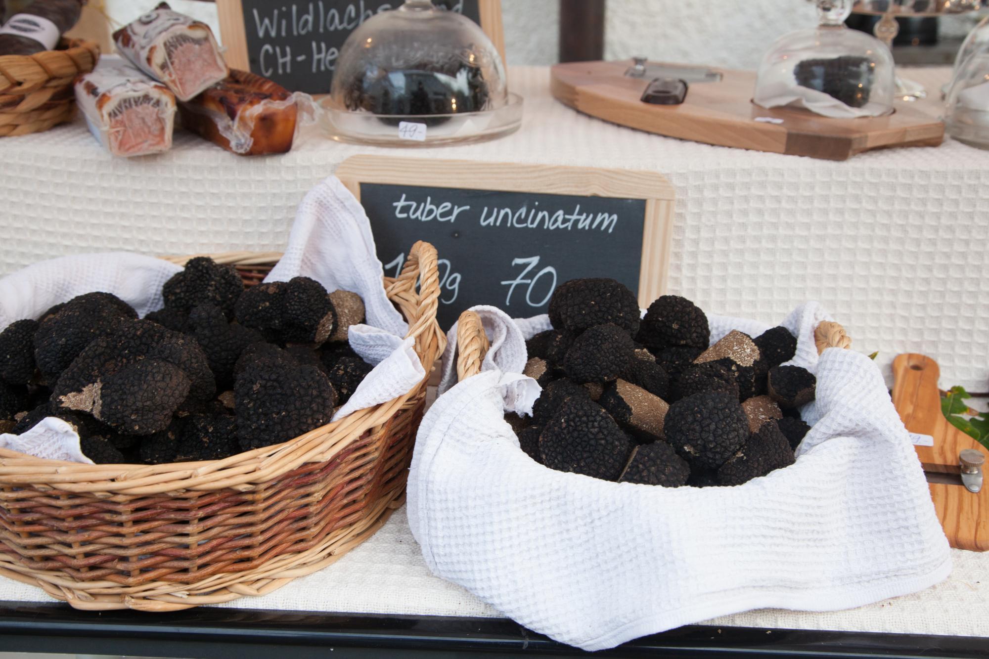 Marché aux truffes suisses de Bonvillars