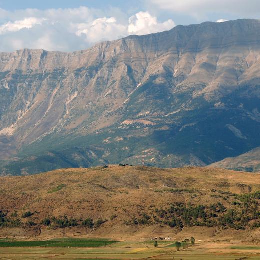 Albania, Gjirokaster. Lunxheria mountains. (Photo by: PHAS/Universal Images Group via Getty Images)