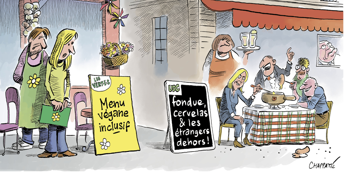 Chappatte pour Le Temps