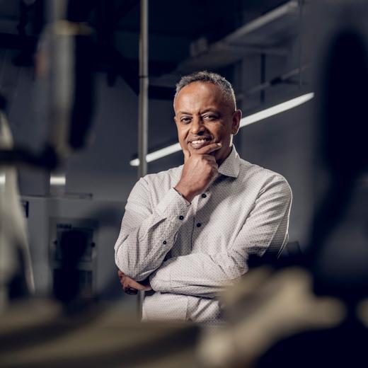 Andenet Ras Work, Président de Entreprise Niklaus SA à Meyrin ( GE ) Meyrin, le 19.10.2023 © David Wagnières