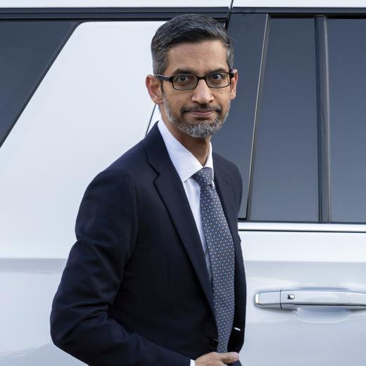 Google and Alphabet Inc. CEO Sundar Pichai arrives at the federal courthouse in Washington, Monday, Oct. 30, 2023. (AP Photo/Jose Luis Magana)  Sundar Pichai