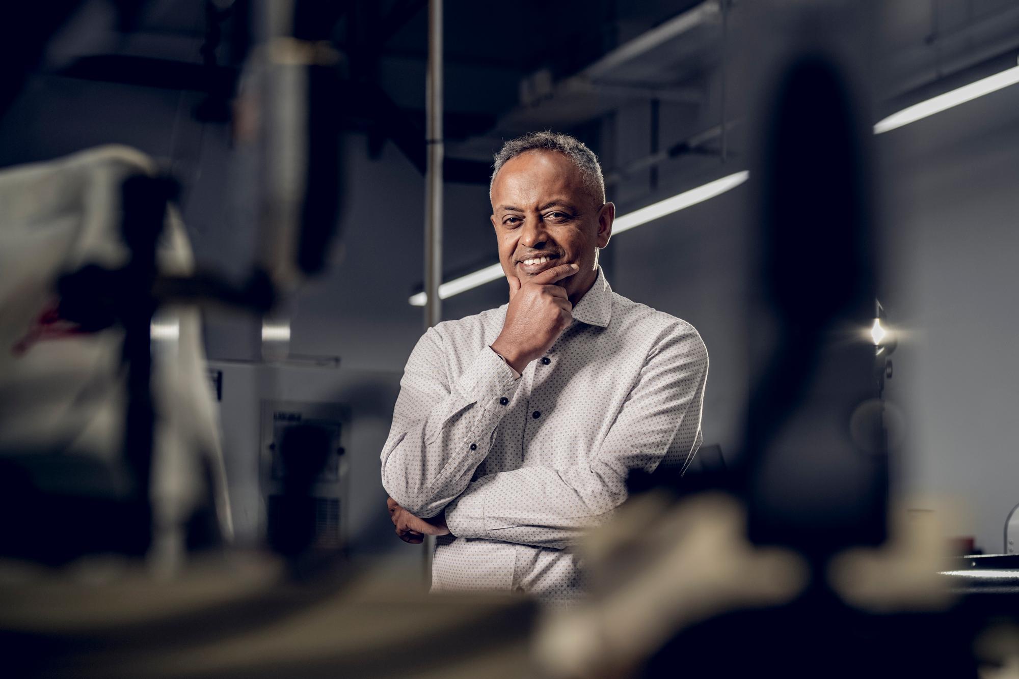 Andenet Ras Work, Président de Entreprise Niklaus SA à Meyrin ( GE ) Meyrin, le 19.10.2023 © David Wagnières