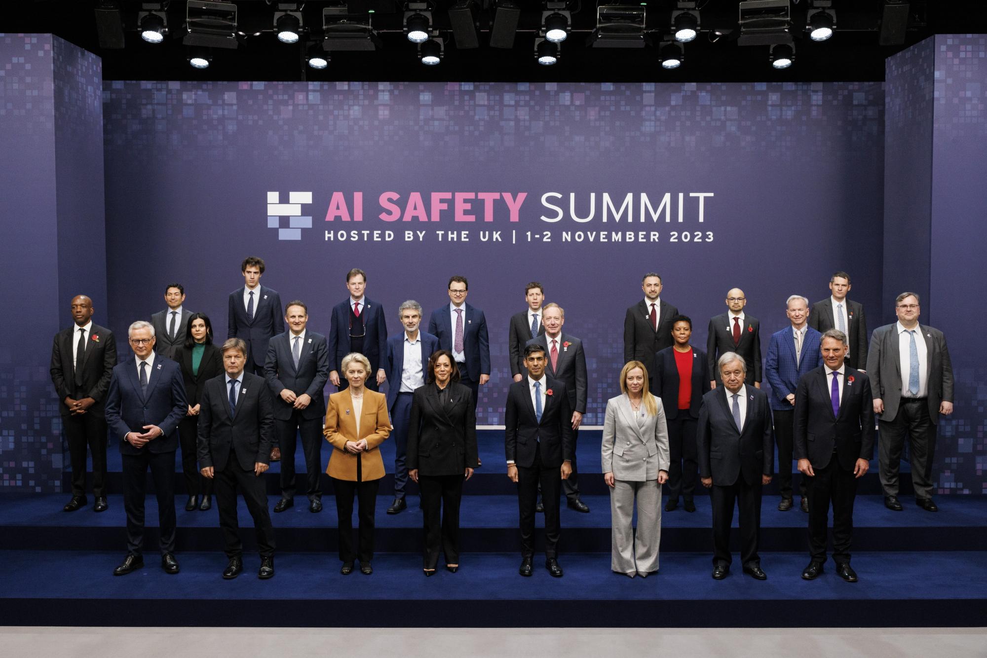 Les principaux leaders du sommet.