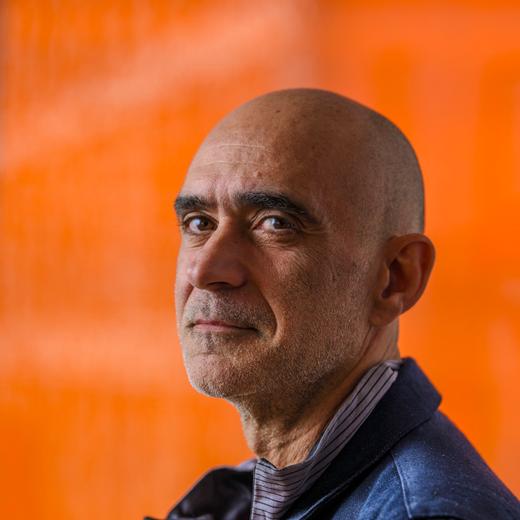 Frédéric Plazy le directeur de la Manufacture à Lausanne, la Haute Ecole romande des arts de la scène fête ses 20 ans. Lausanne. 17.10.2023. Eddy Mottaz / Le Temps