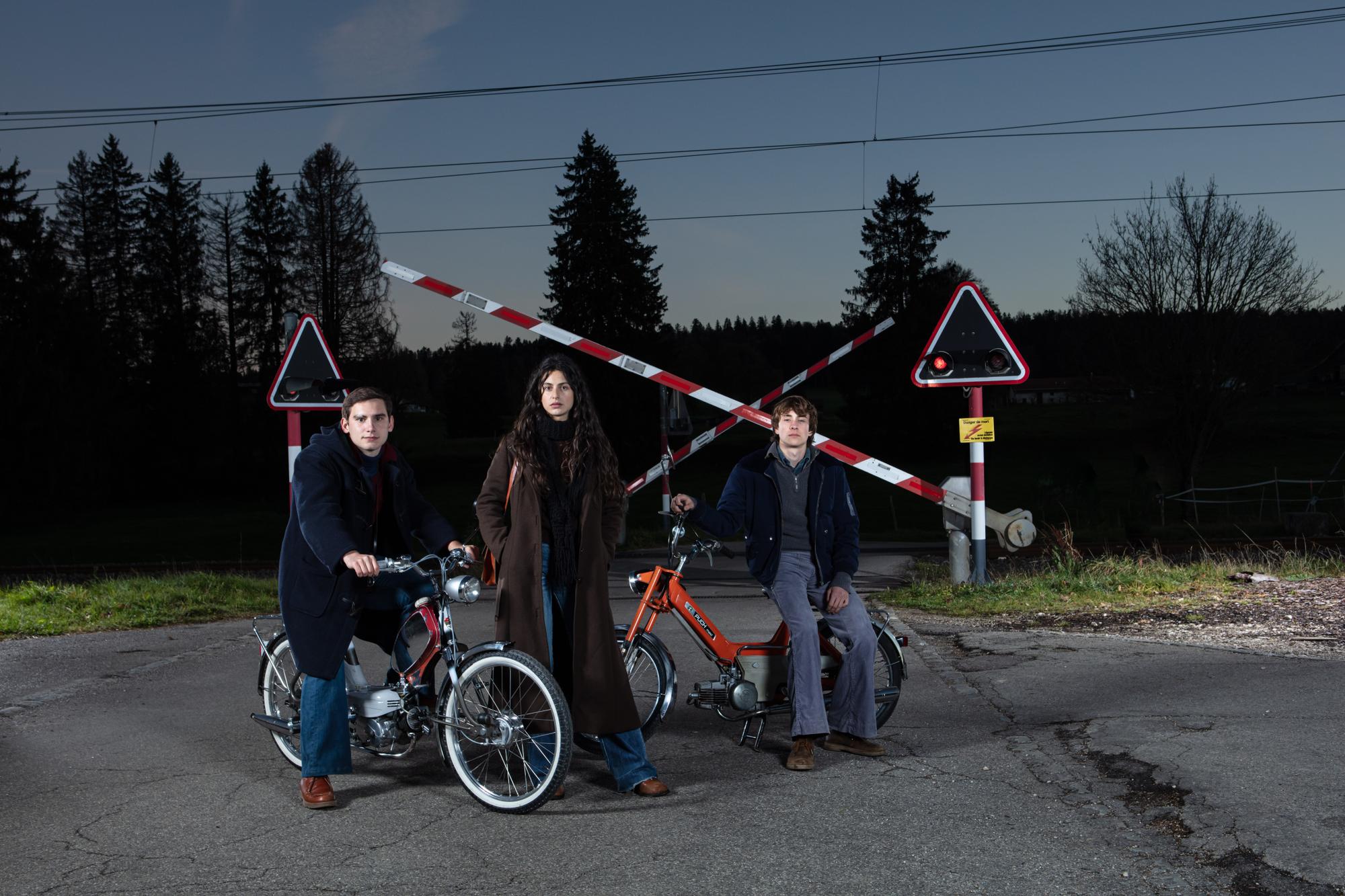 Arcadi Radeff (Joe), Fotinì Peluso (Chiara) et Marinel Mittempergher (Lulu)