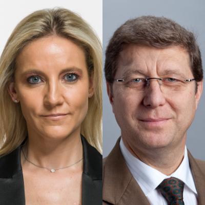 Portrait de l'auteur Céline Amaudruz et Mauro Poggia