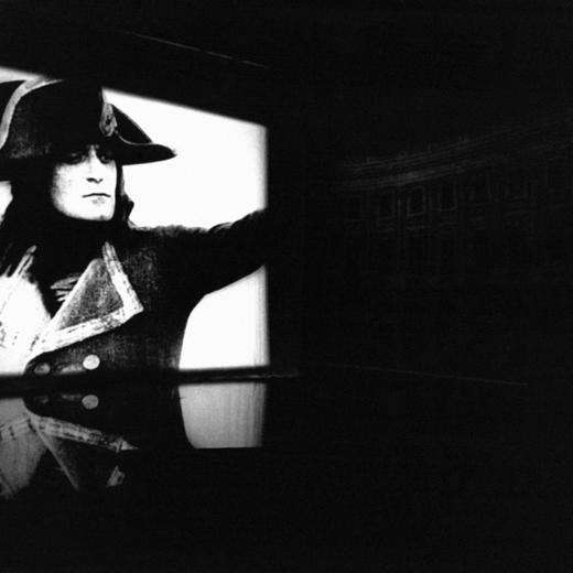 Projection du film ?Napoléon? d'Abel Gance, pour l'exposition ?La Traversée de Paris?, à La Défense, dans les Hauts-de-Seine, en France. (Photo by Marc TULANE/Gamma-Rapho via Getty Images)