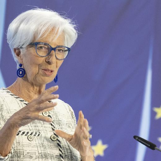 La présidente de la Banque centrale européenne (BCE) Christine Lagarde photographiée le 16 juin dernier. (Boris Roessler/dpa)