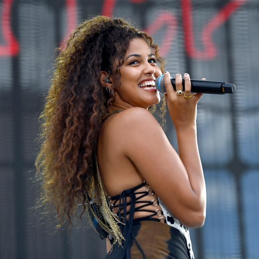LAS VEGAS, NEVADA - SEPTEMBER 10: Recording artist, Yendry, performs during the Rumbazo Latin Music & Culture Festival at the Downtown Las Vegas Events Center on September 10, 2022 in Las Vegas, Nevada. (Photo by David Becker/Getty Images)