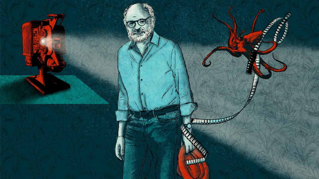 Illustration originale. Constellation: Jean-Pierre Darroussin, comédien