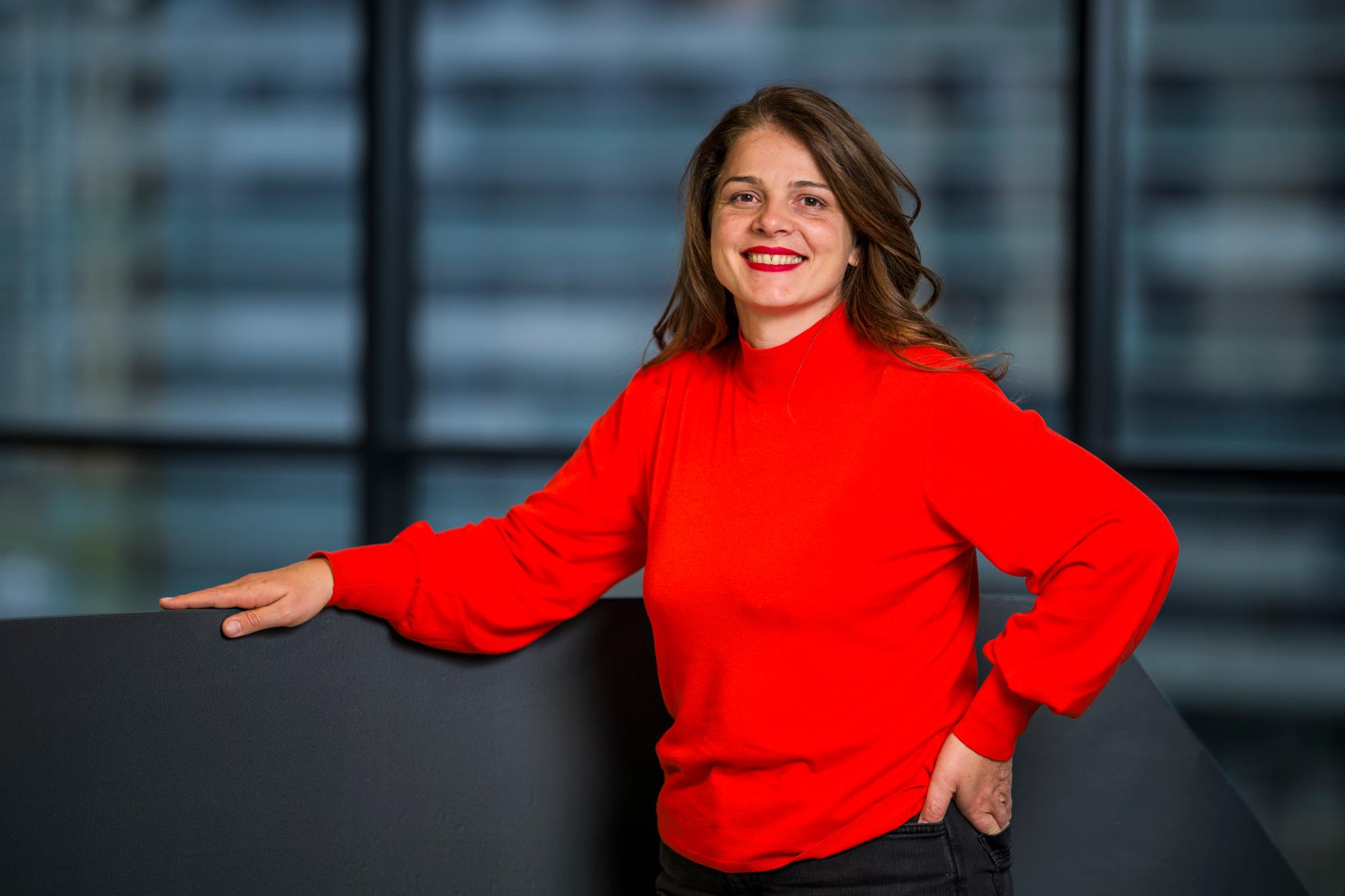 Anita Hugi, la nouvelle responsable du départemnet cinéma de la HEAD. Genève. 30.11.2023. Eddy Mottaz / Le Temps