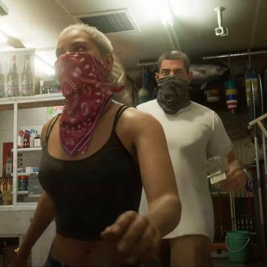 This handout courtesy of Rockstar Games taken on December 4, 2023 shows a video grab of the trailer of "Grand Theft Auto 6" video game. The first trailer for "Grand Theft Auto VI" was officially released ahead of schedule December 4, 2023 due to a leak, touting a 2025 release for the next chapter of the massively successful video game franchise. (Photo by Rockstar Games / AFP) / RESTRICTED TO EDITORIAL USE - MANDATORY CREDIT "AFP PHOTO / Rockstar Games" - NO MARKETING NO ADVERTISING CAMPAIGNS - DISTRIBUTED AS A SERVICE TO CLIENTS