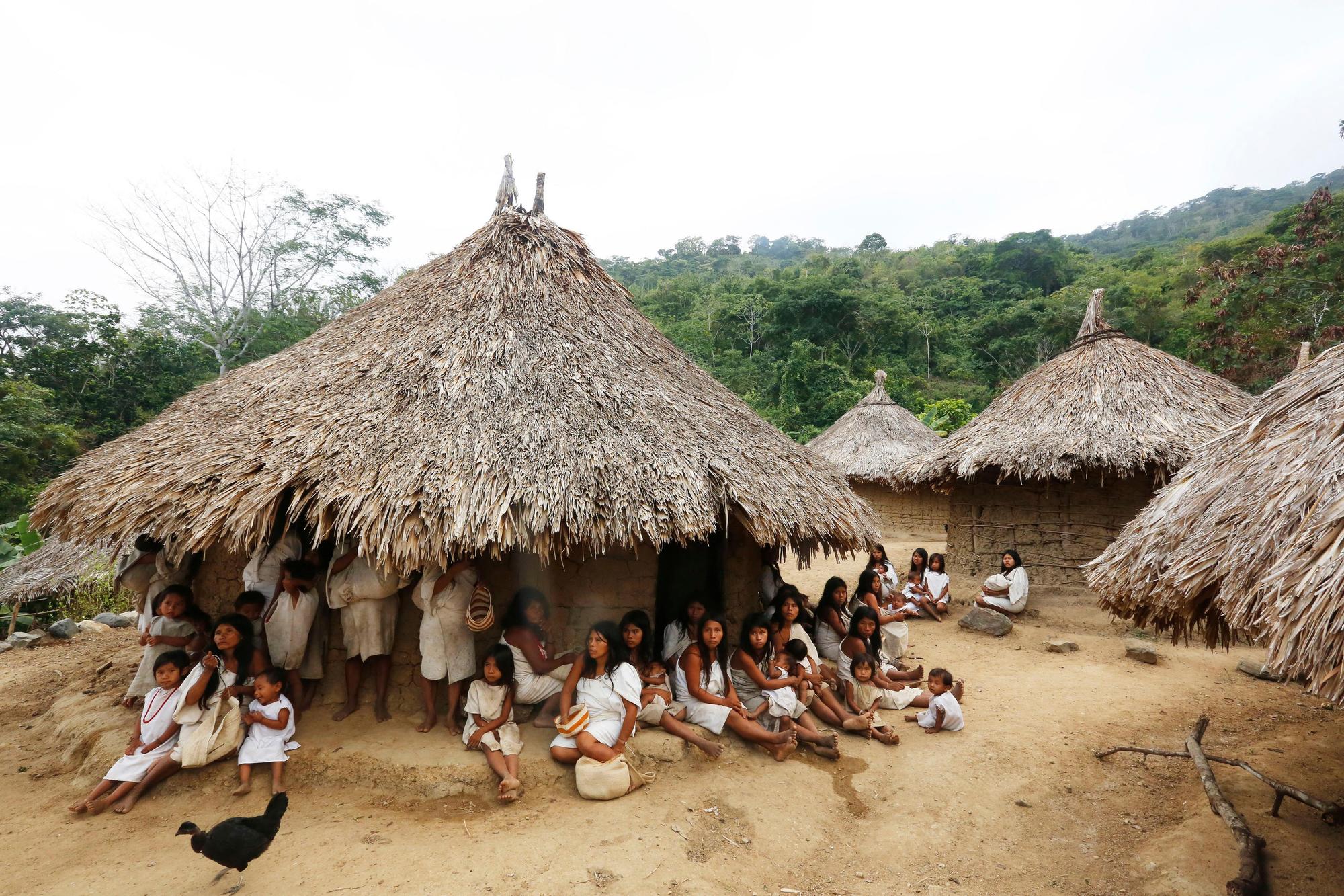 K716EM Columbia, Sierra Nevada de Santa Marta, Kogis indians