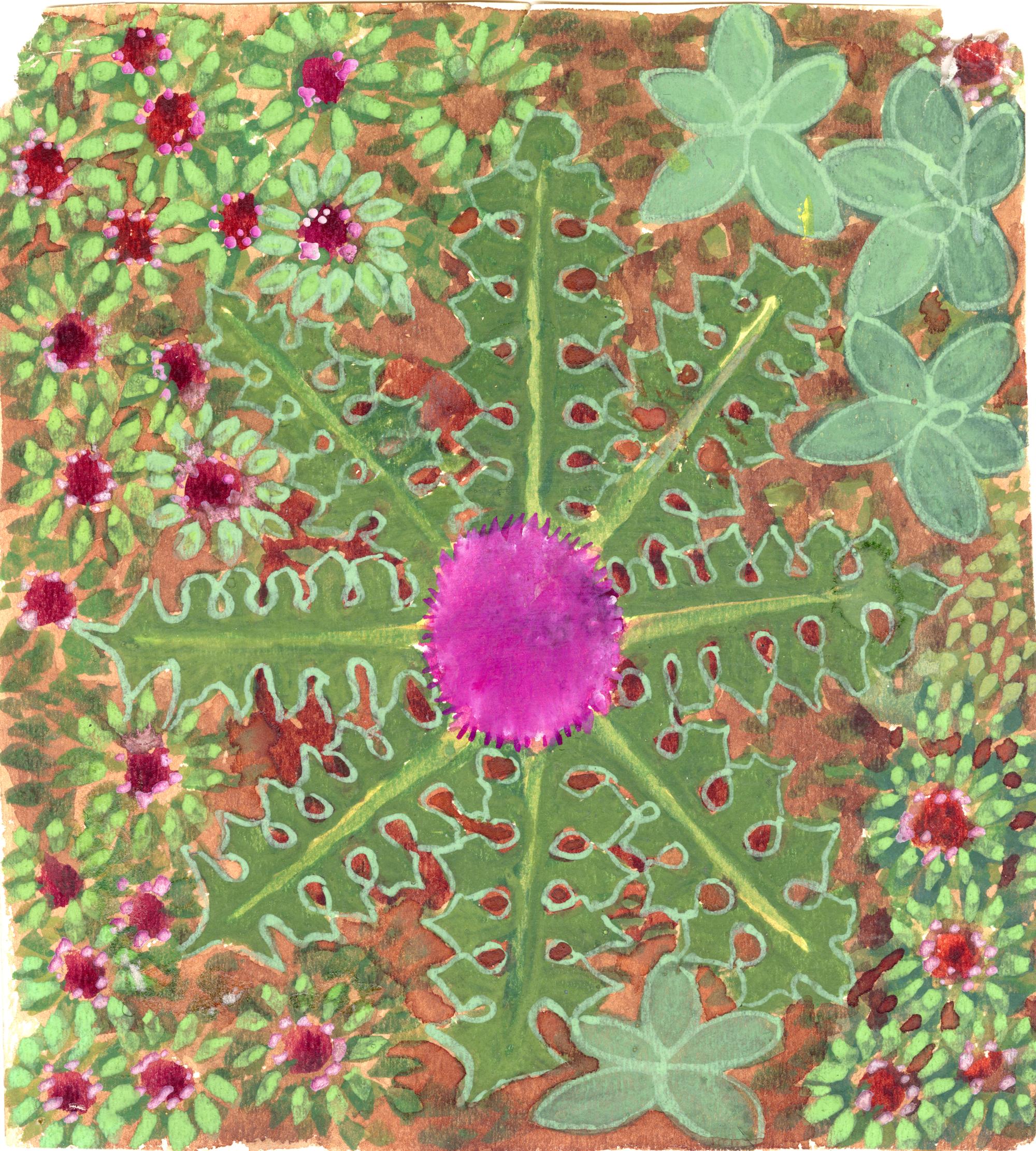 Marie-Louise Goering (1878-1973), Sans titre, sans date, gouache sur papier