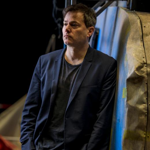 Milo Rau, metteur en scéne de l'opéra Justice de Heèctor Parra au GTG. Genève. 16.1.2024.