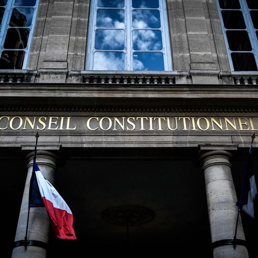 Le bâtiment du Conseil constitutionnel à Paris.