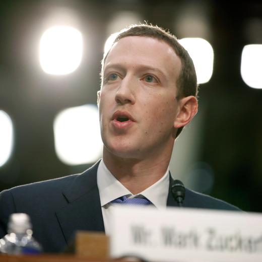 FILE - Facebook CEO Mark Zuckerberg testifies before a joint hearing of the Commerce and Judiciary Committees on Capitol Hill in Washington, April 10, 2018, about the use of Facebook data to target American voters in the 2016 election. Zuckerberg, who was back in damage control mode on Wednesday, Jan. 31, 2024, when he apologized to the parents of children exploited, bullied or driven to self harm via social media, has accumulated a long history of public apologies, often issued in the wake of crisis or when Facebook users rose up against unannounced changes in its service. (AP Photo/Alex Brandon, File)  Mark Zuckerberg