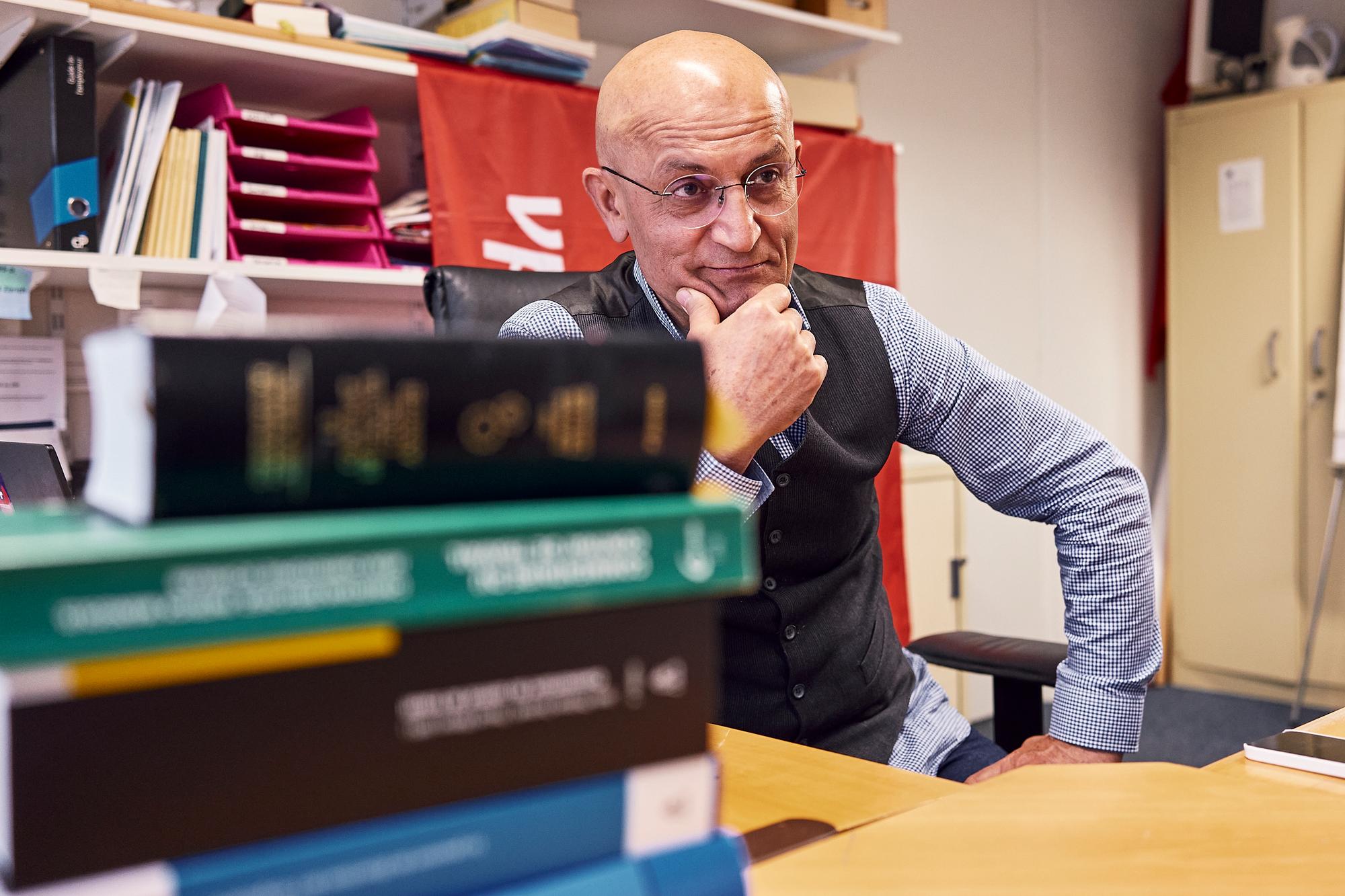 portrait Jamshid Pouranpir  Genève, le 01.02.2022  © Karine Bauzin