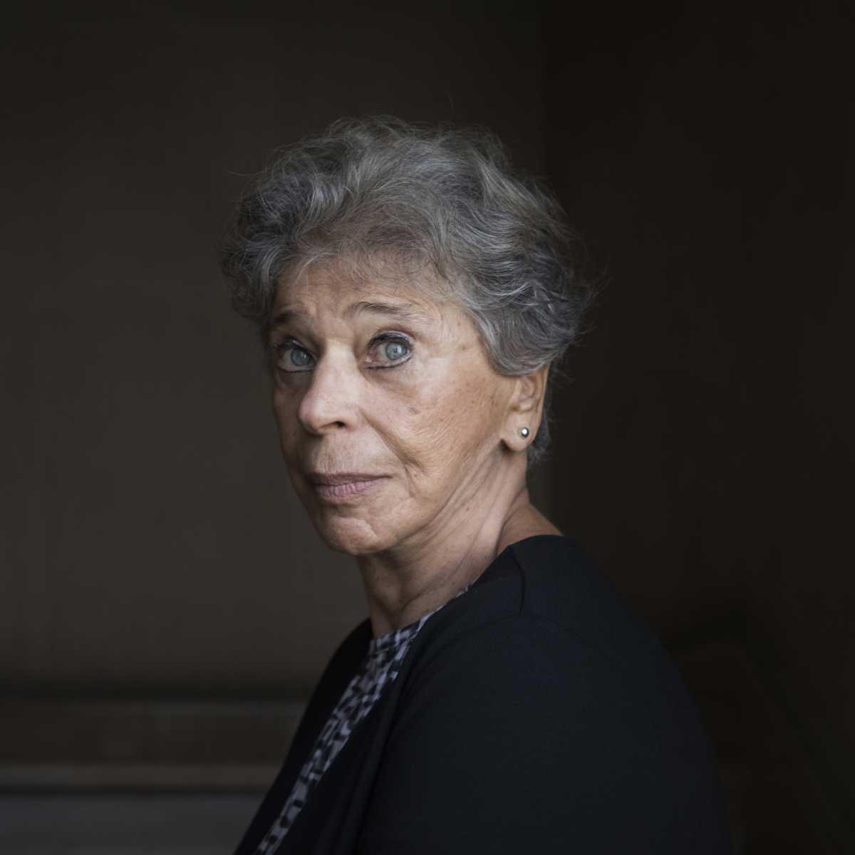 Portrait of Vivian Gornick 20/09/2018 ©Philippe MATSAS/opale.photo -- Les justificatifs des parutions concernant les photos telechargees apres le 1er Janvier 2022 sont a envoyer par courrier a l'agence opale.photo 18, rue des Quatre-Fils 75003 Paris ou par email a contact@opale.photo