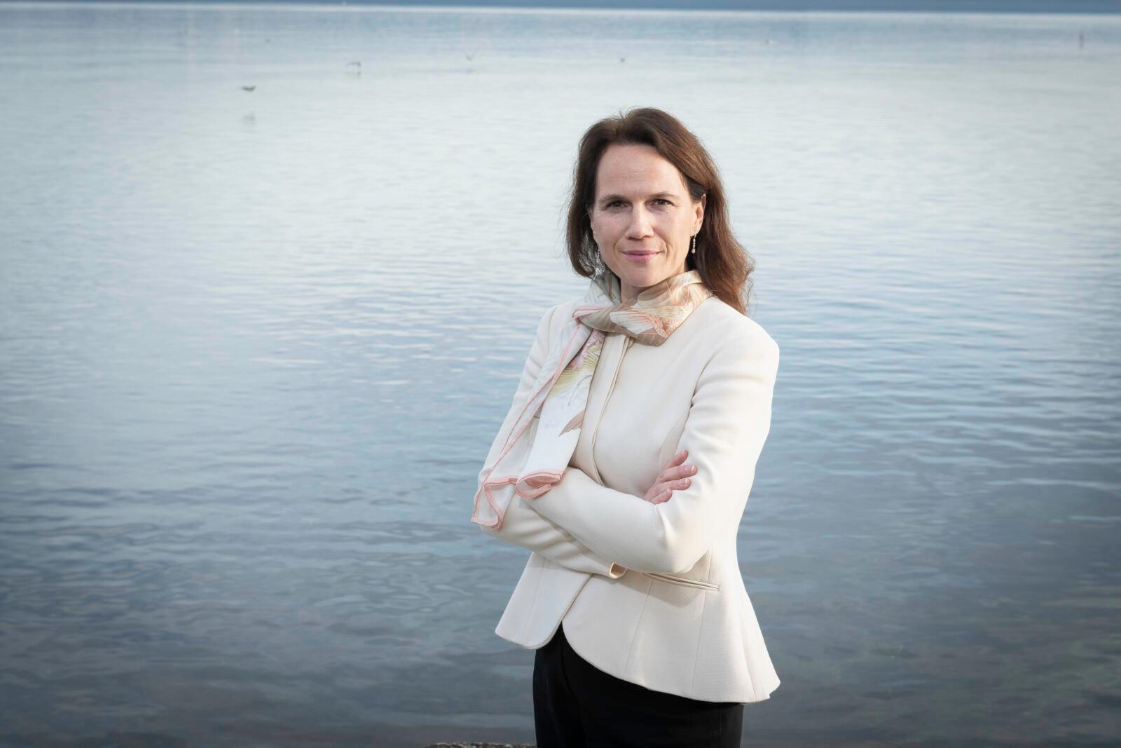 Kim-Andrée POTVIN, responsable des opérations de la banque Bonhôte. Neuchâtel, le 16 février 2024