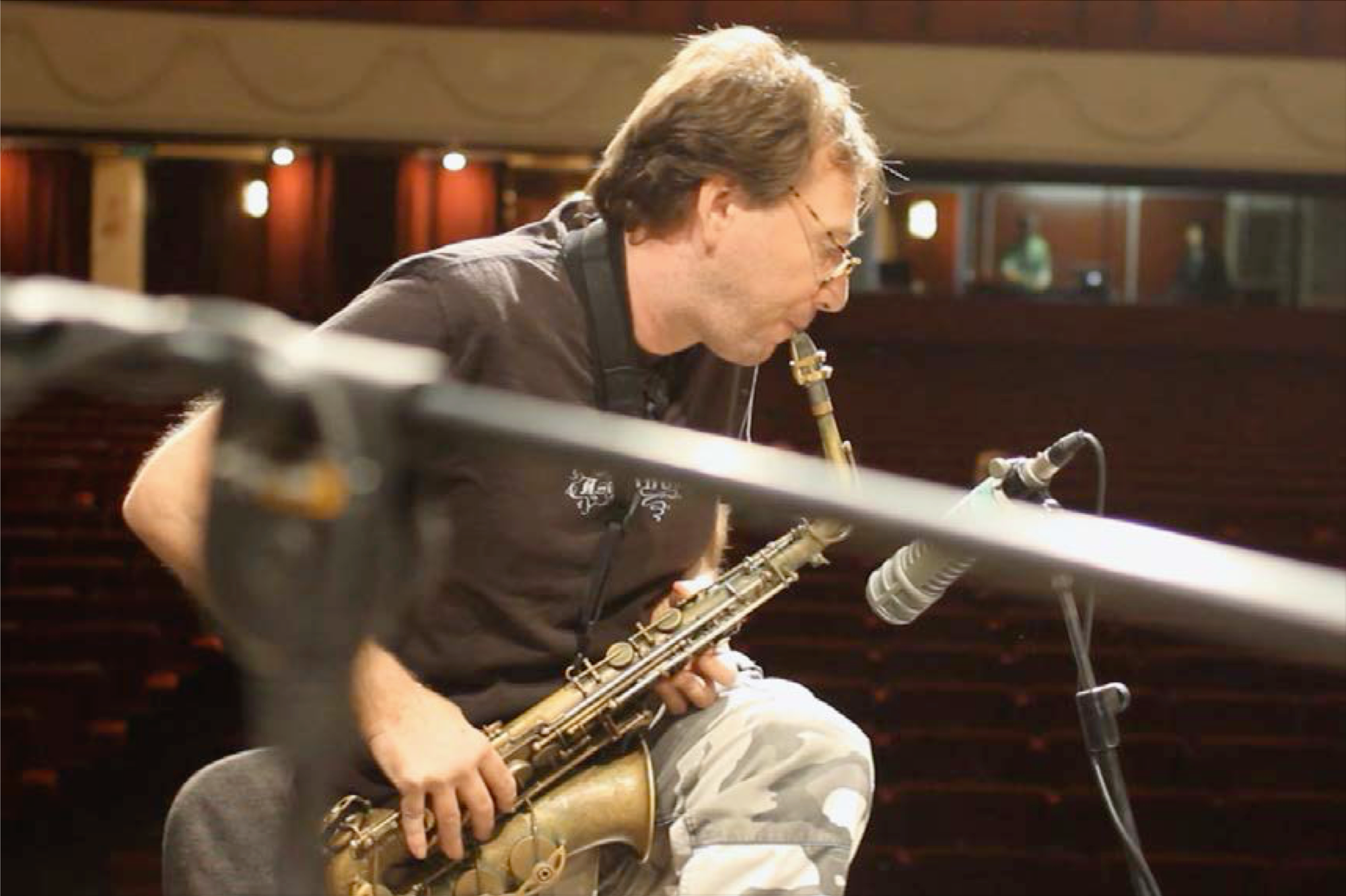 John Zorn tel que filmé par Mathieu Amalric.