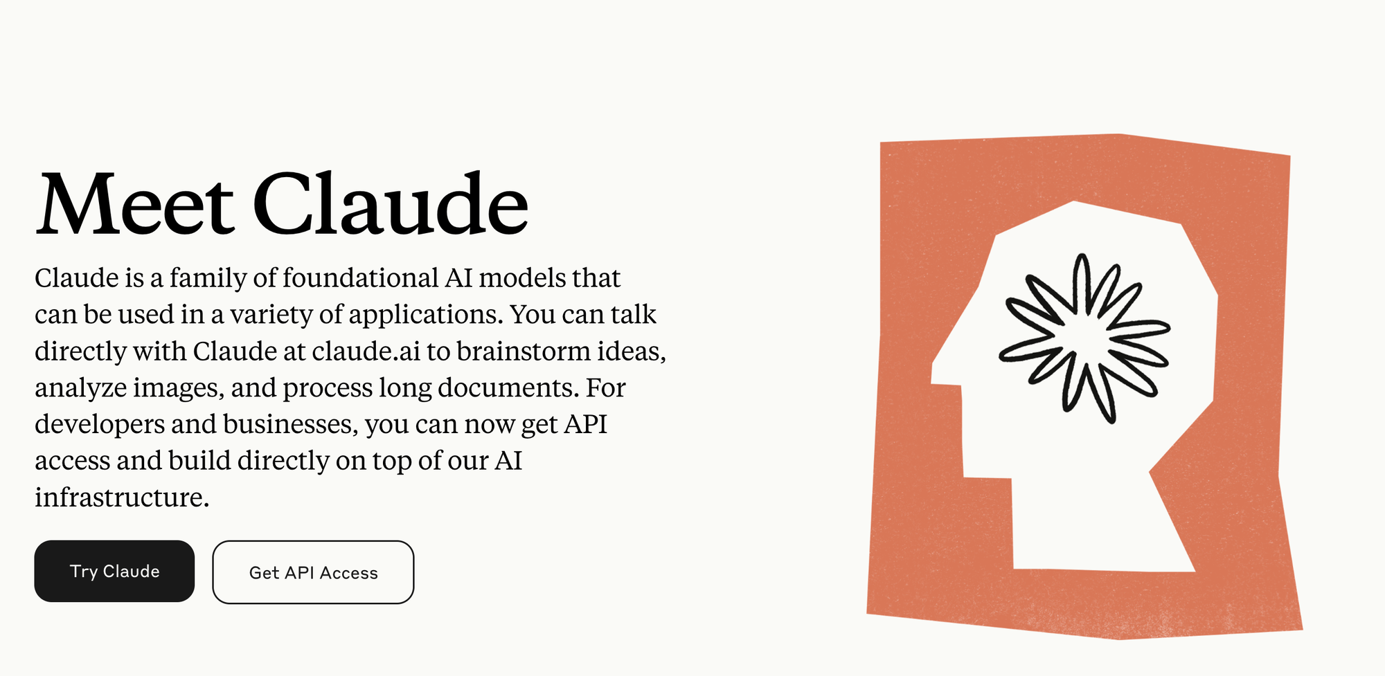 La présentation de Claude, l'IA d'Anthropic.